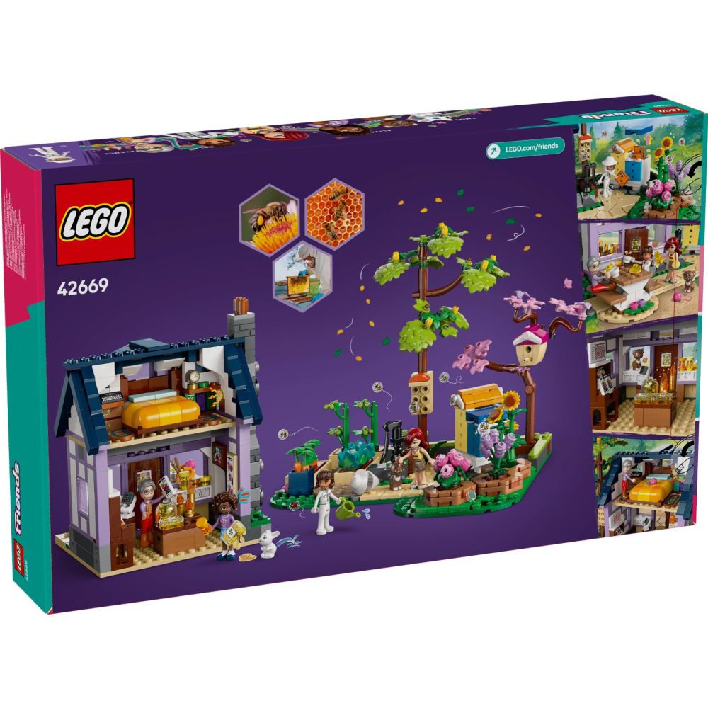 LEGO® Friends - Пчеларска къща и цветна градина (42669)