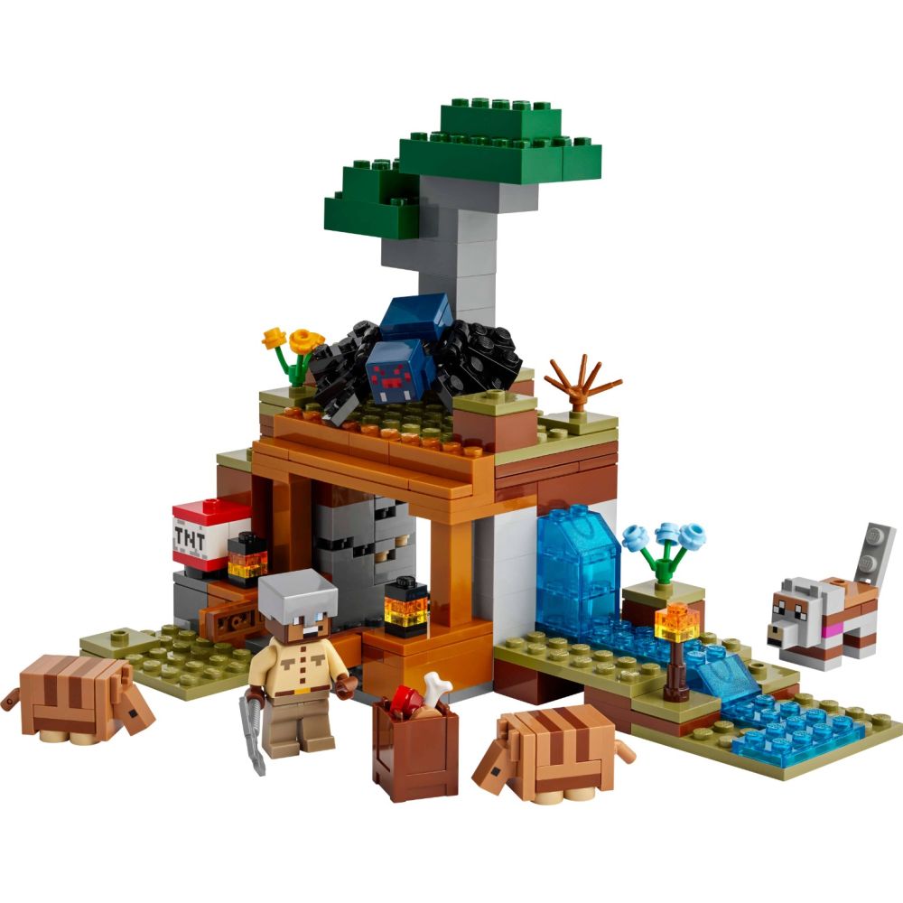 LEGO® Minecraft - Минна експедиция с броненосец (21269)