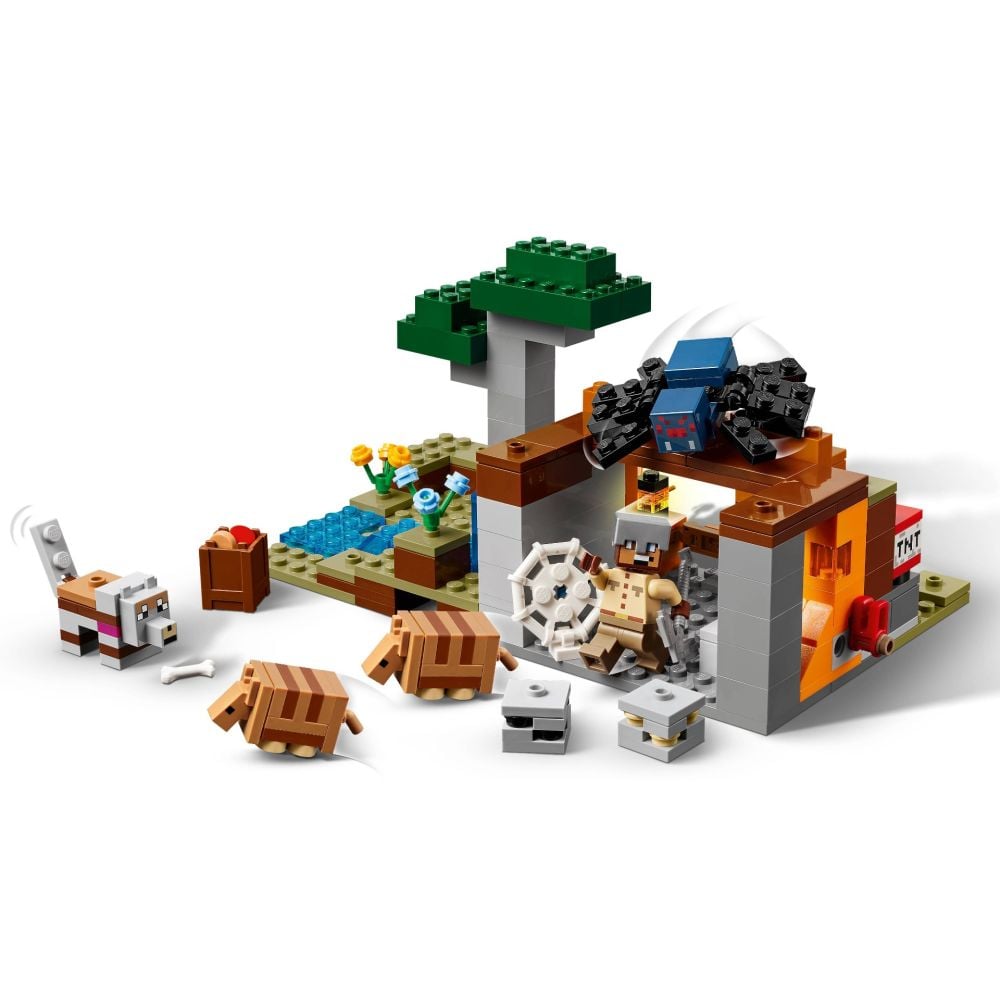 LEGO® Minecraft - Минна експедиция с броненосец (21269)