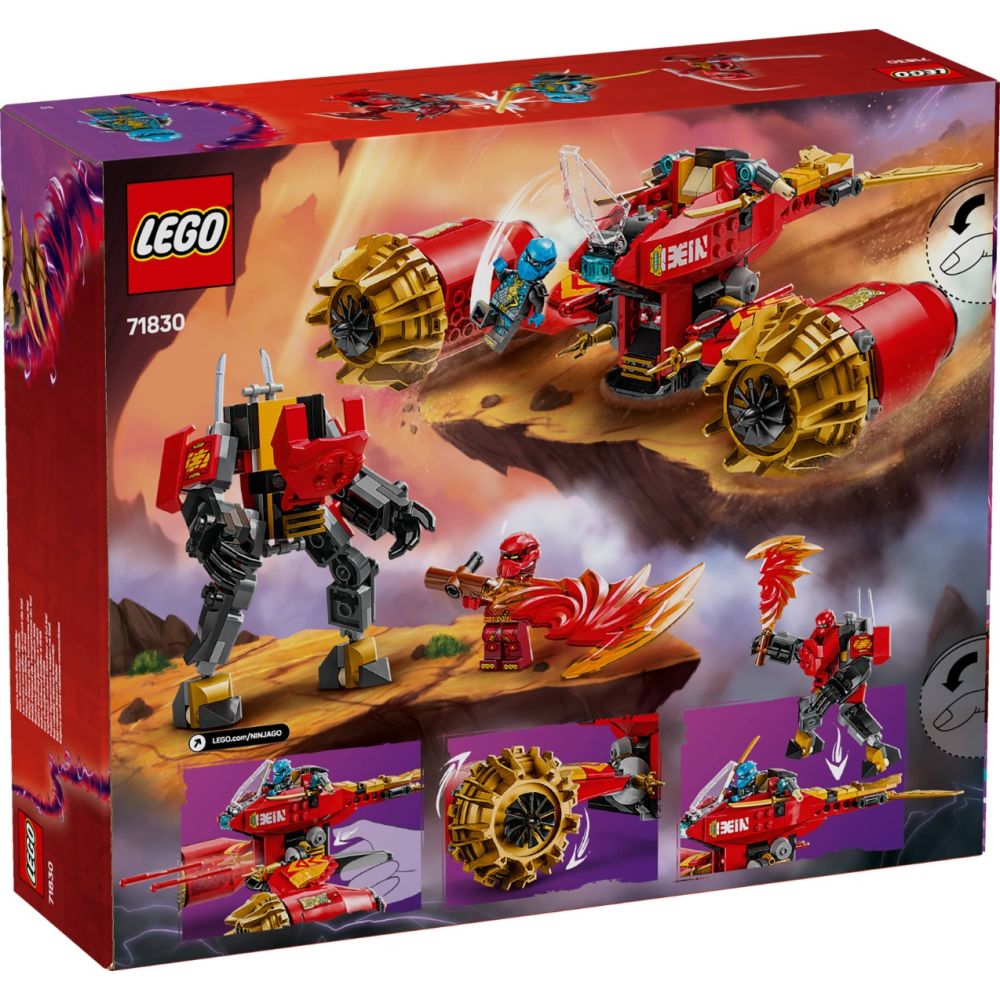 LEGO® Ninjago - Робот буреносен ездач на Кай (71830)