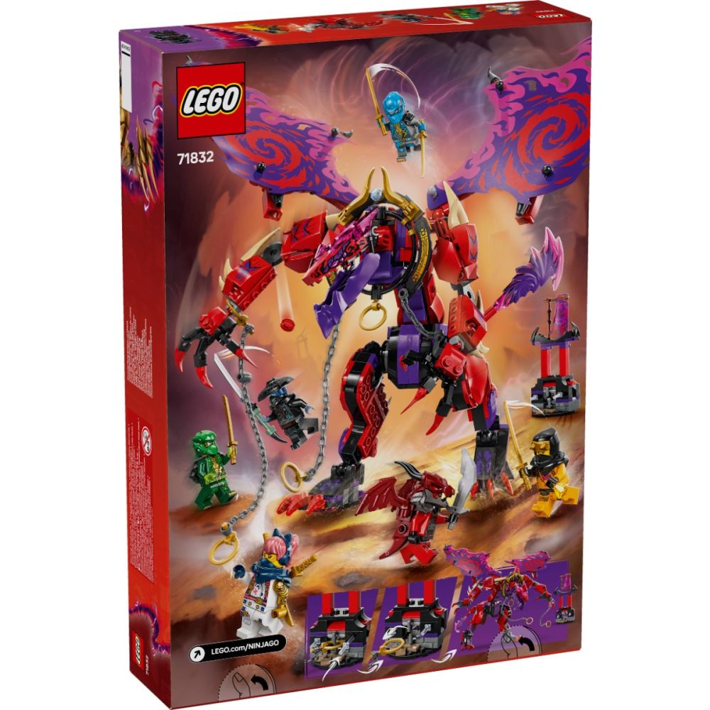 LEGO® Ninjago - Гръмотевичен зъб, Дракон на хаоса (71832)