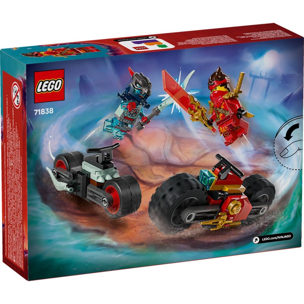 LEGO® Ninjago - Състезанието с мотоциклети на Кай (71838)
