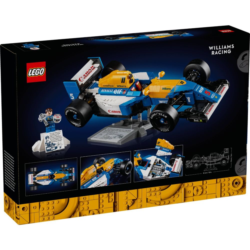 LEGO® Icons - Williams Racing FW14B и Nigel Mansell (10353)