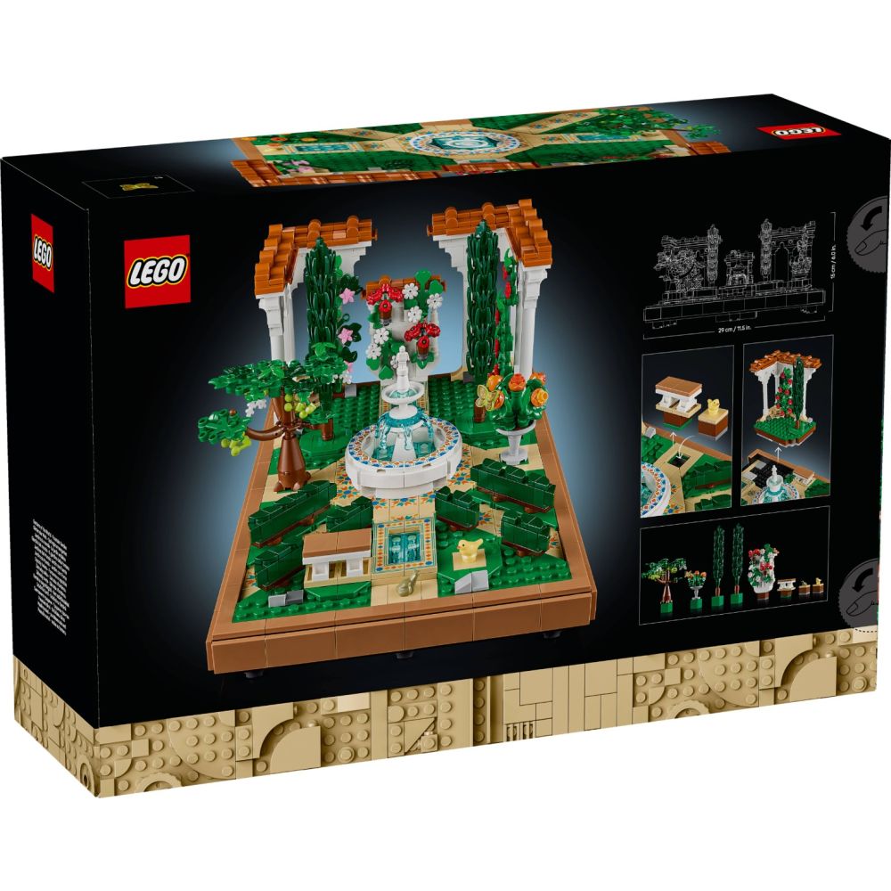 LEGO® Icons - Градина с фонтан (10359)