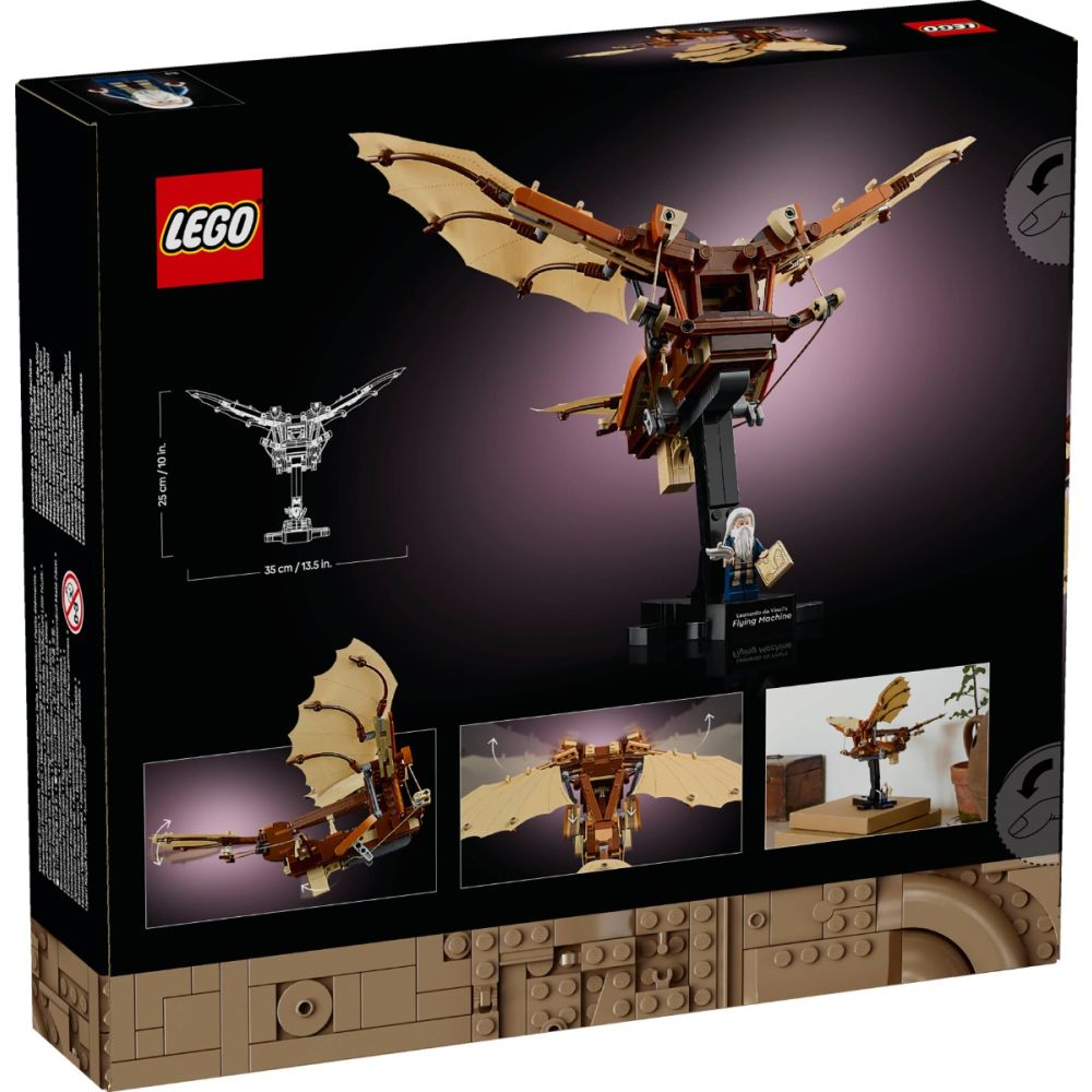 LEGO® Icons - Летящата машина на Леонардо да Винчи (10363)