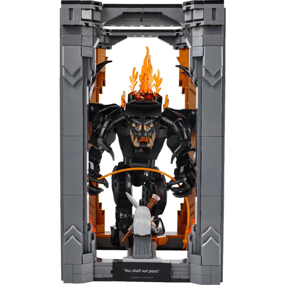 LEGO® Icons - Властелинът на пръстените: Балрог, миниатюра на библиотека (10367)