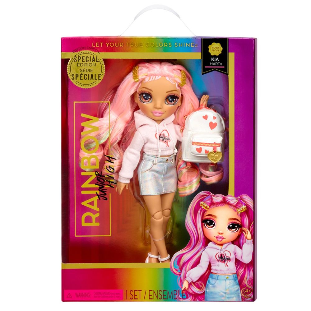 Кукла Rainbow Junior High, Kia Hart, 590781EUC