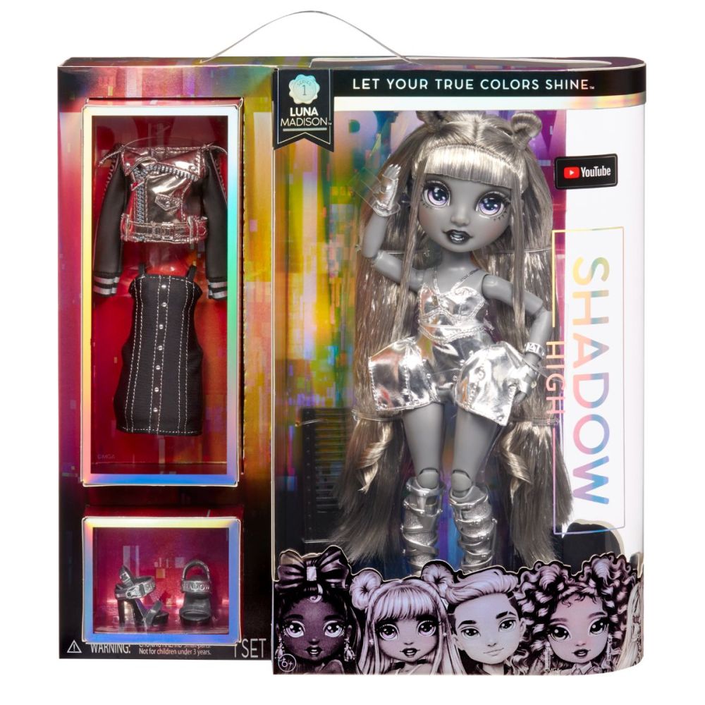 Кукла Rainbow Shadow High, Luna Madison, 583530EUC