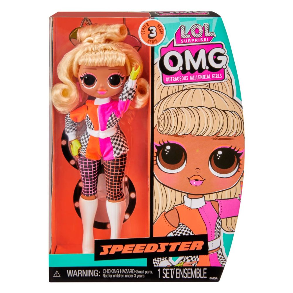 Кукла LOL Surprise OMG, Hos Doll, Серия 3, Speedster, 588580EUC