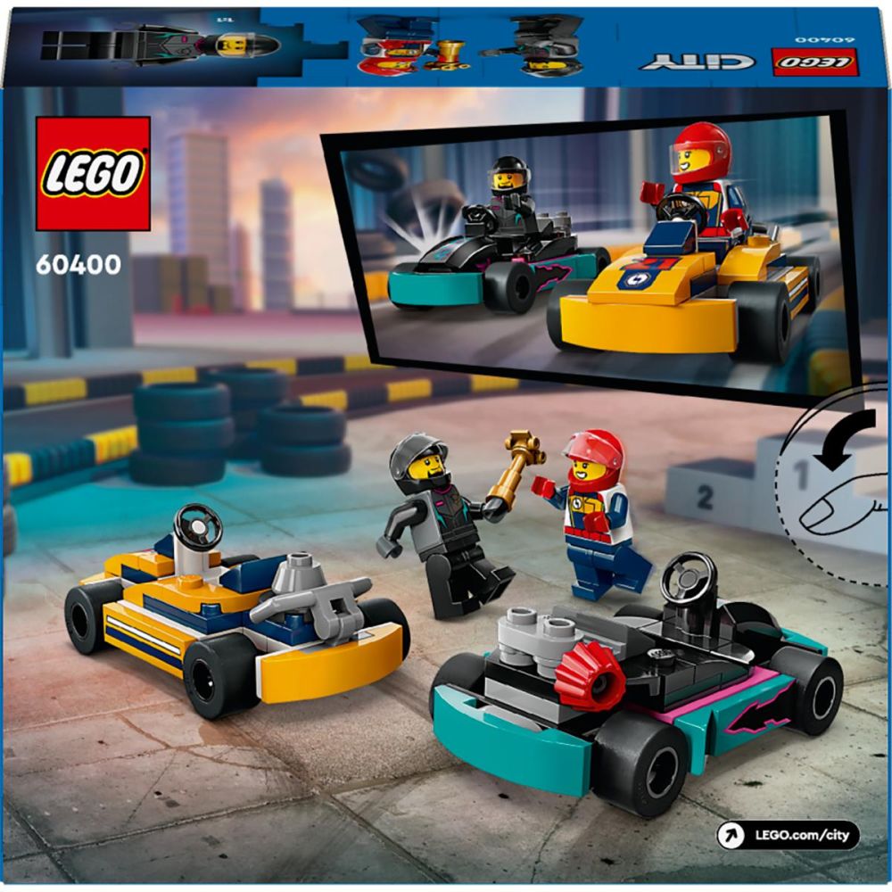LEGO® City - Бъгита и състезатели (60400)