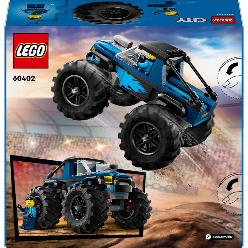 LEGO® City - Син камион чудовище (60402)