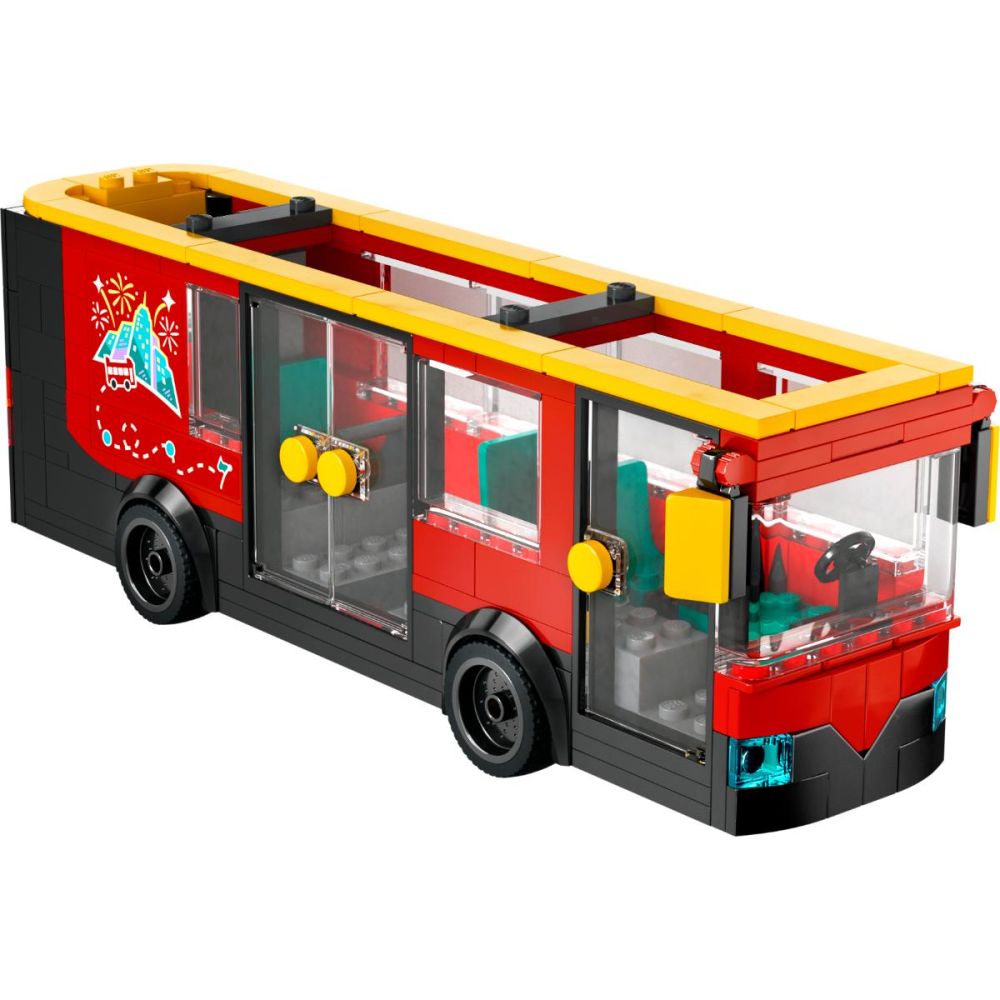 LEGO® City - Червен двуетажен автобус за обиколка (60407)