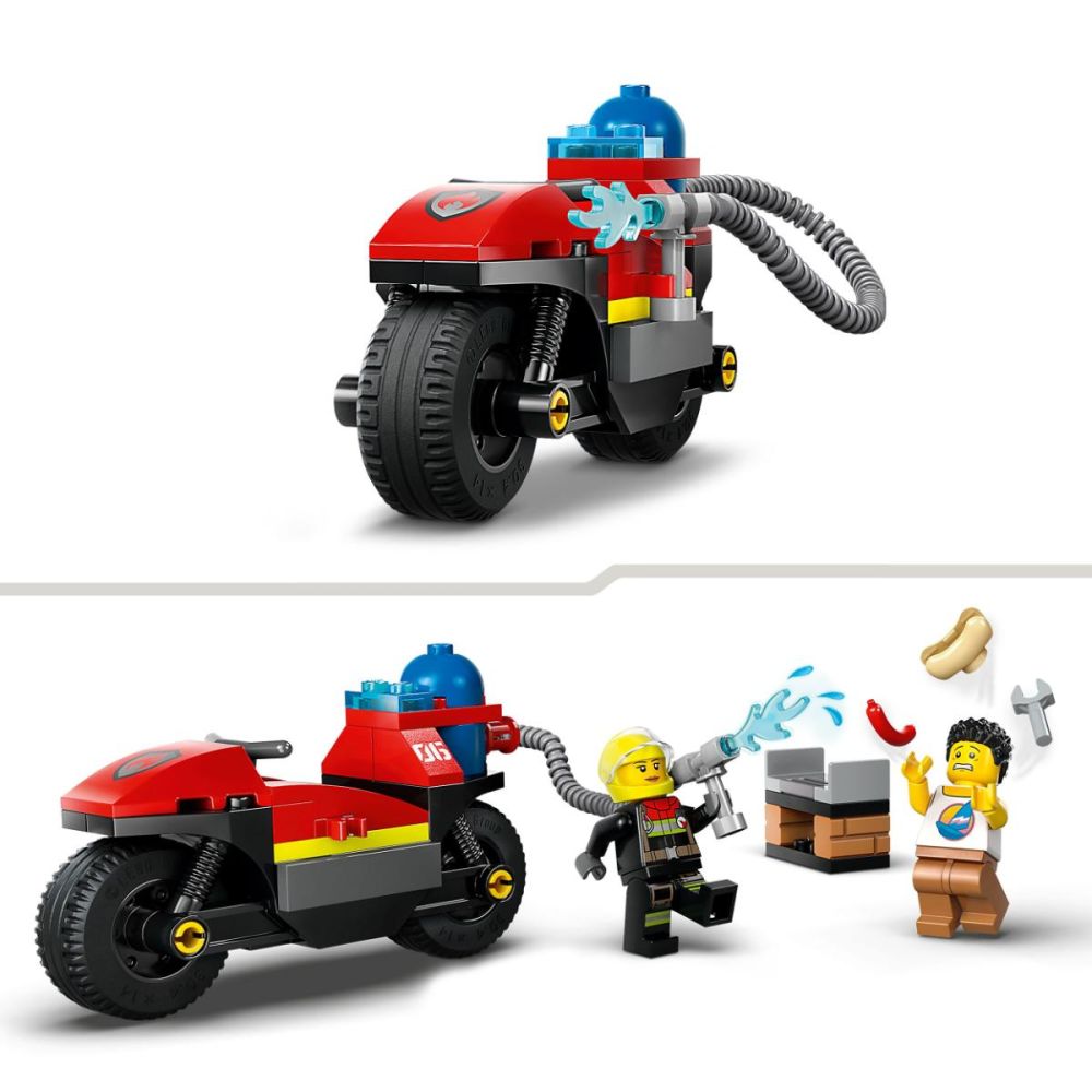 LEGO® City - Противопожарен мотоциклет (60410)