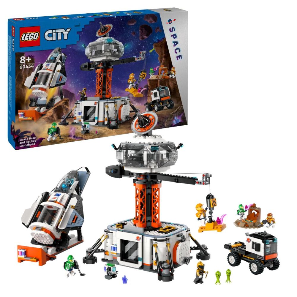 LEGO® City - Космическа база и ракетна площадка (60434)