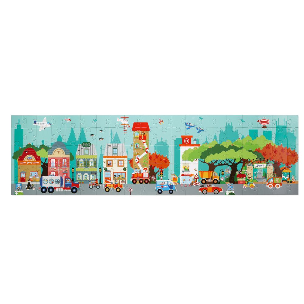 Подов пъзел Scratch, Живот в града, 120 части