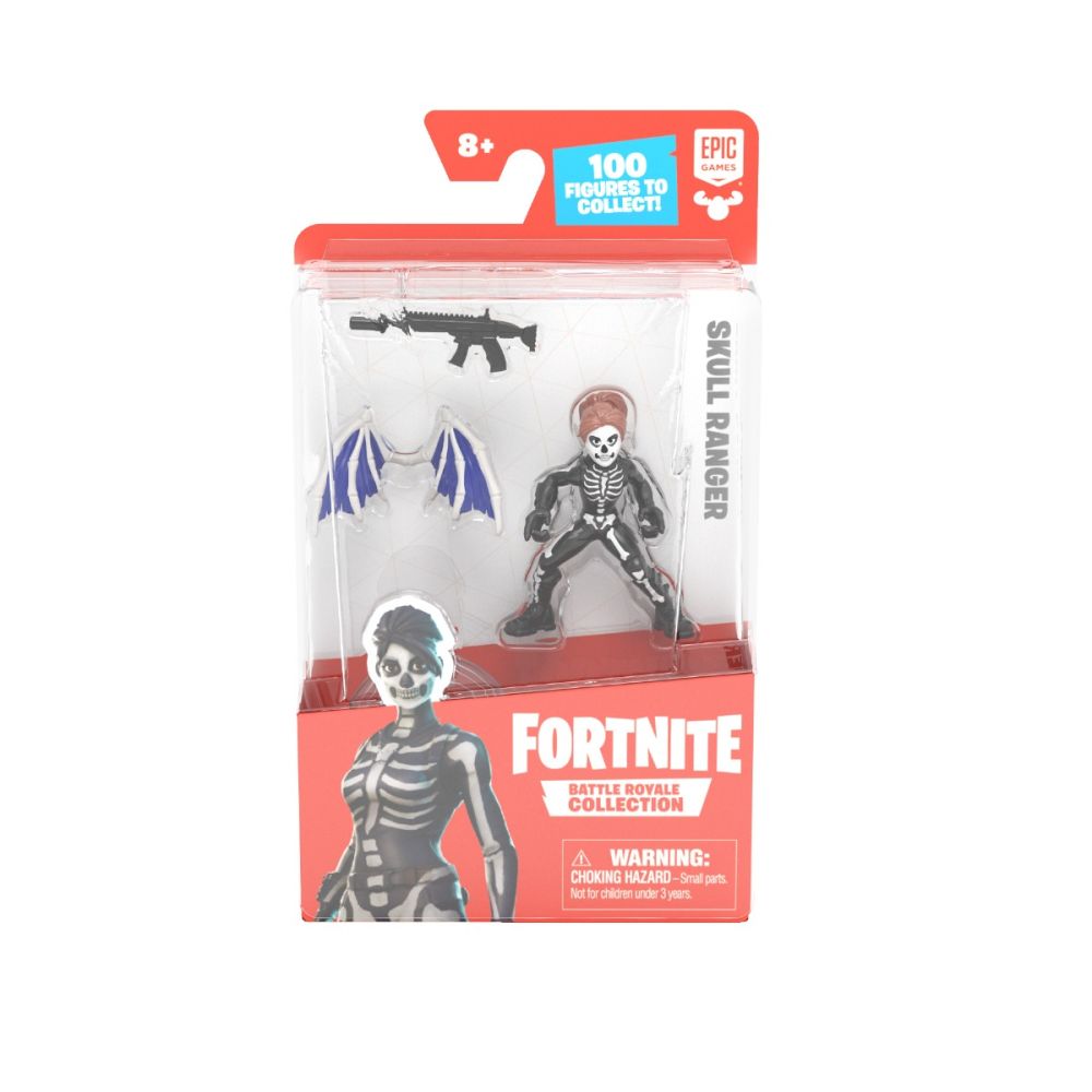 Фигурка с аксесоари Fortnite, Skull Ranger, S1, W4