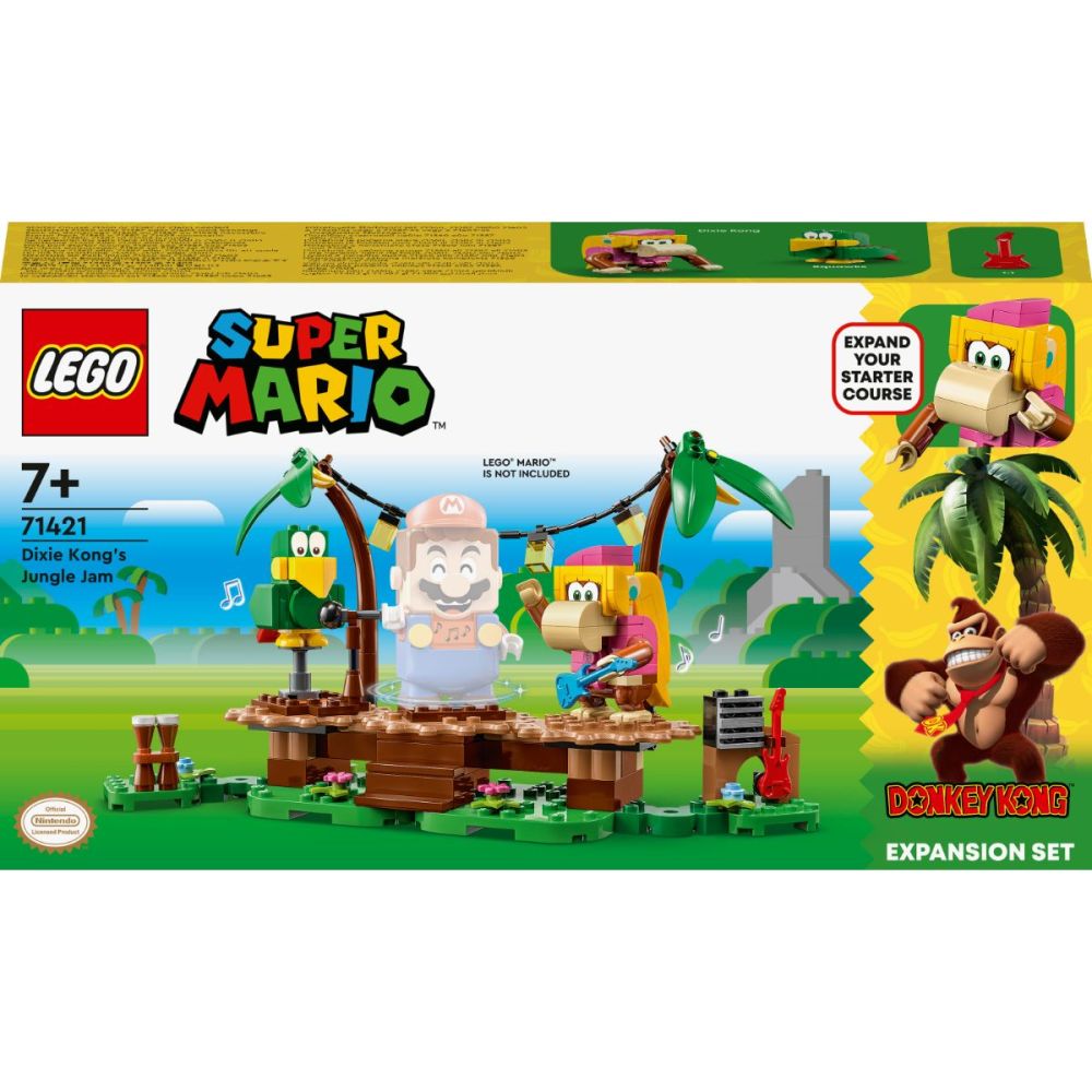 LEGO® Super Mario - Комплект с допълнения Dixie Kong's Jungle Jam (71421)