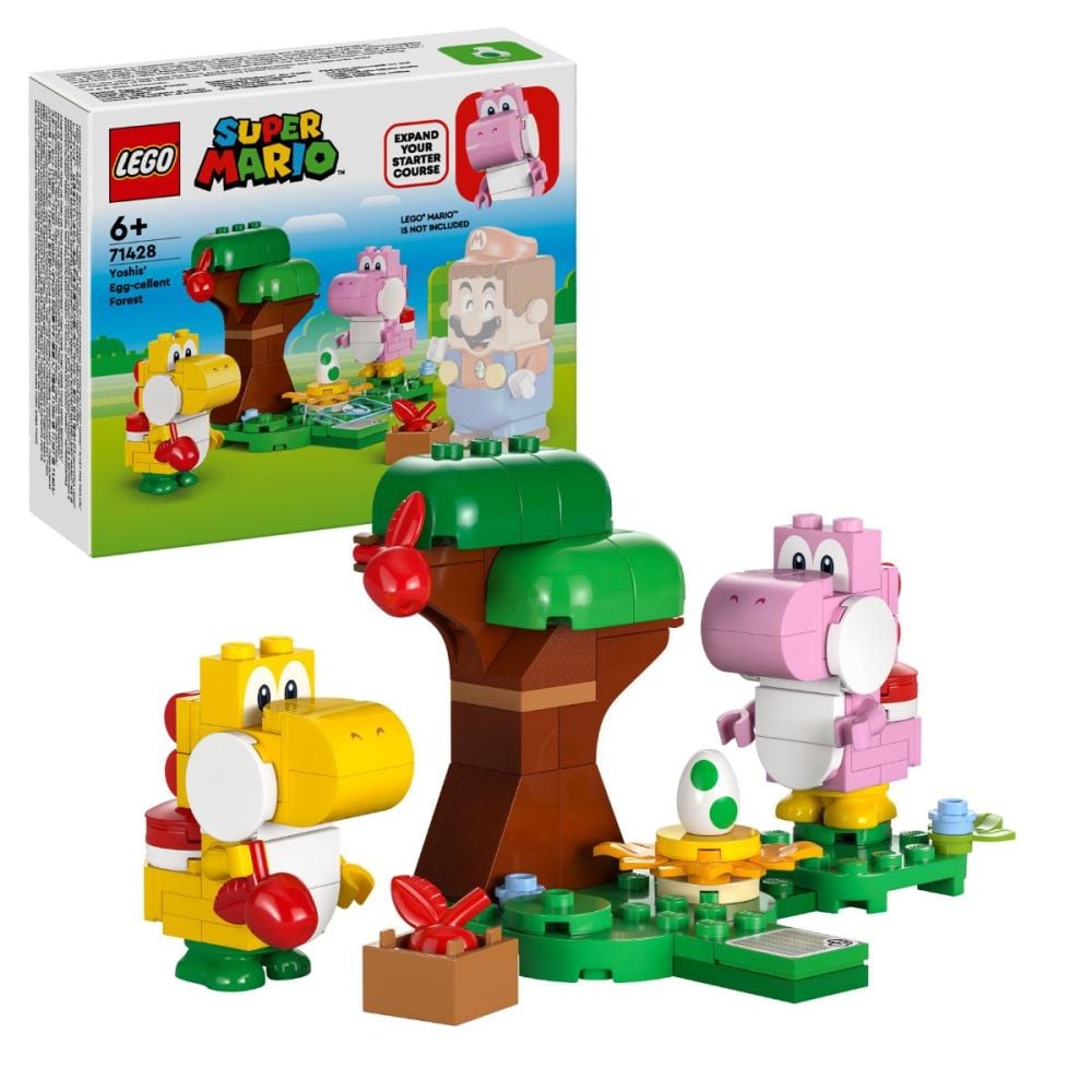LEGO® Super Mario - Комплект с допълнения Yoshis' Egg-cellent Forest (71428)