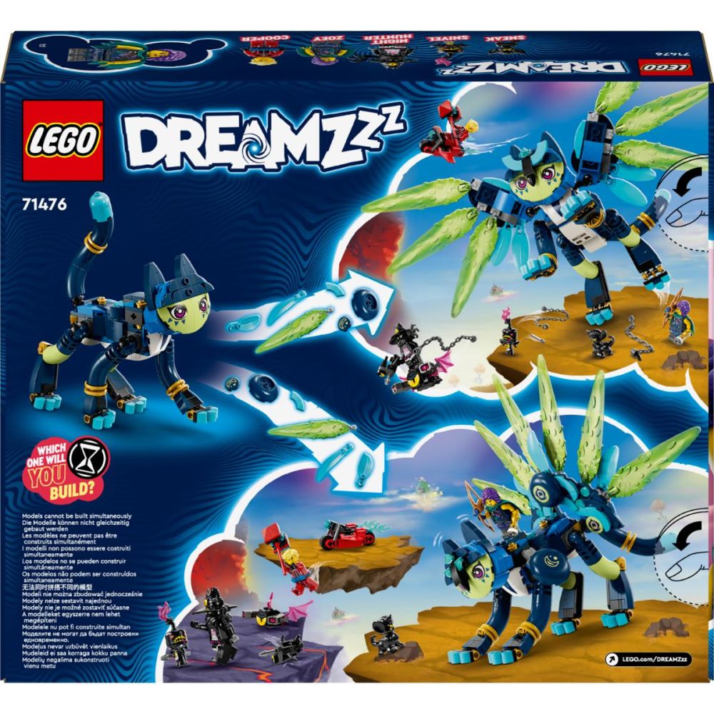 LEGO® Dreamzzz - Зоуи и котката-бухал Злан (71476)