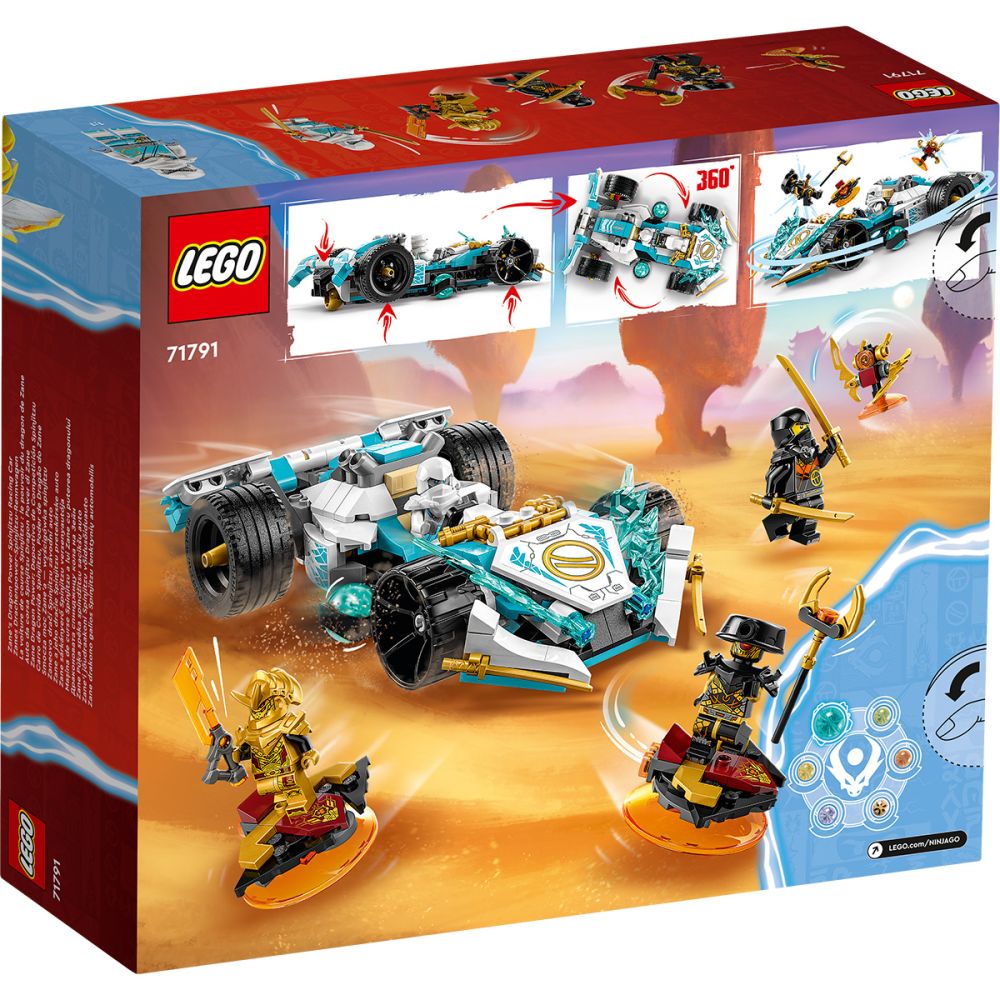 LEGO® Ninjago - Драконовата спинджицу кола на Зейн (71791)