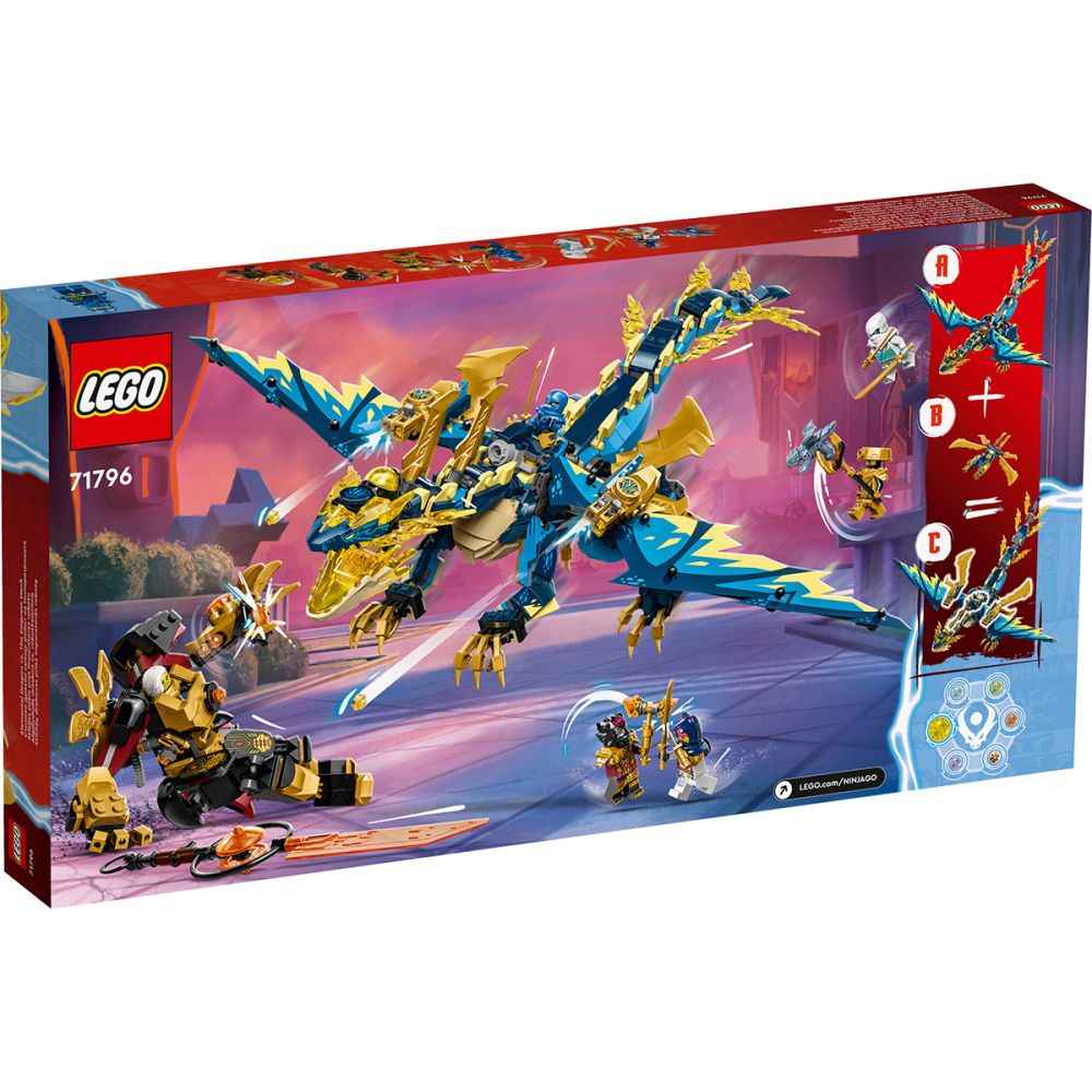 LEGO® Ninjago - Стихиен дракон срещу робот на Императрицата (71796)