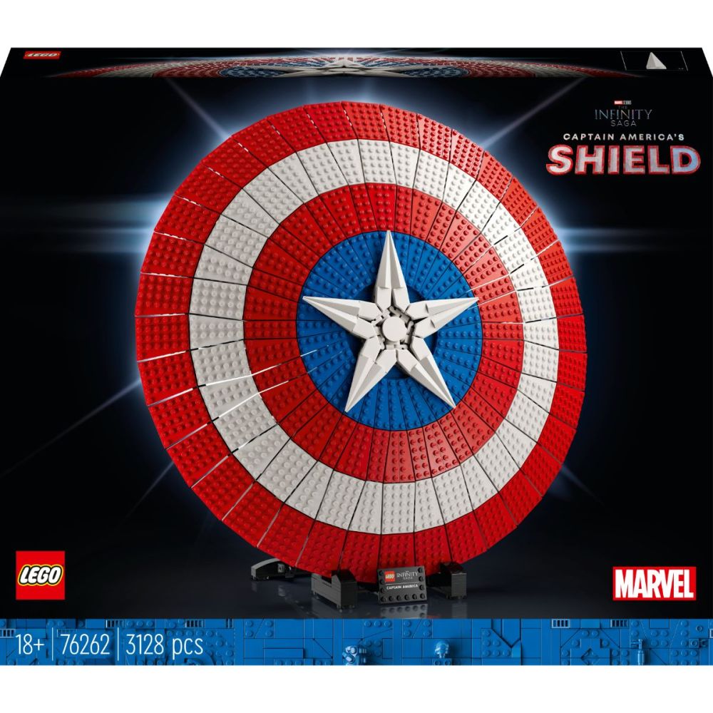LEGO® Super Heroes - Щитът Капитан Америка (76262)