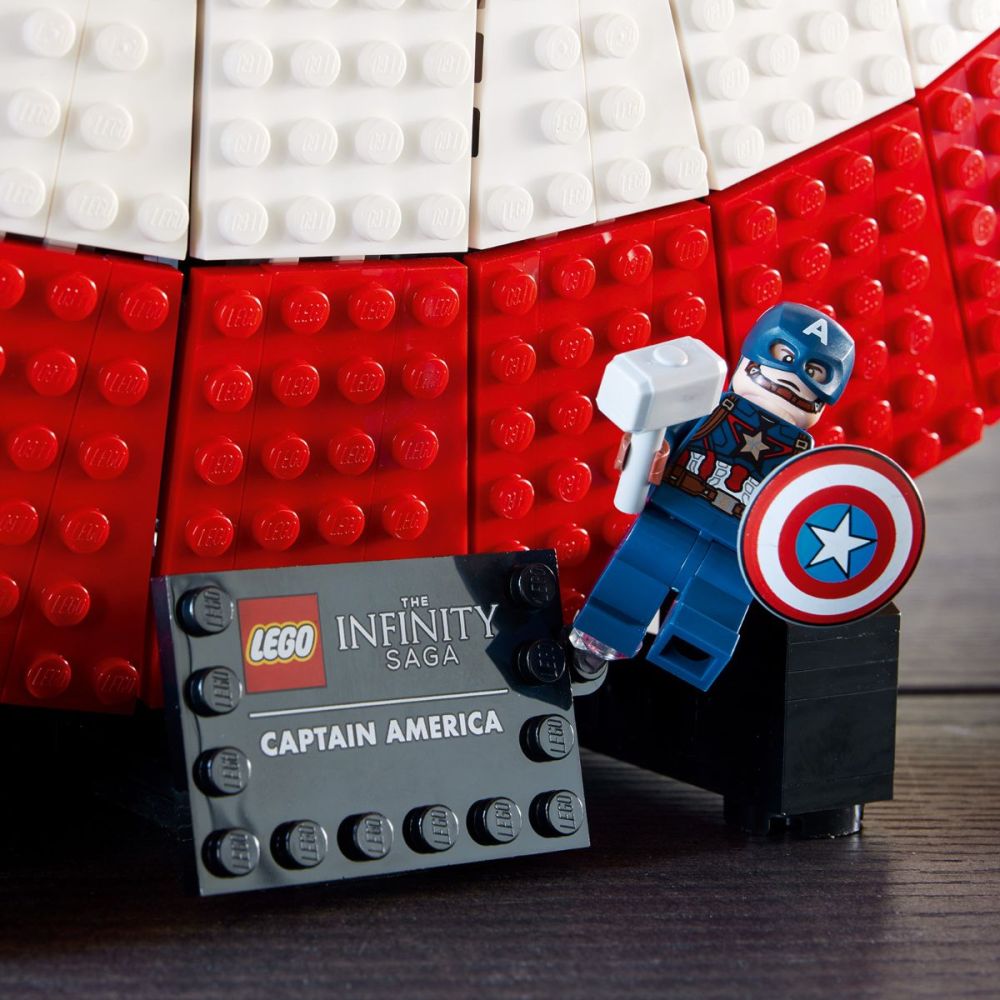LEGO® Super Heroes - Щитът Капитан Америка (76262)