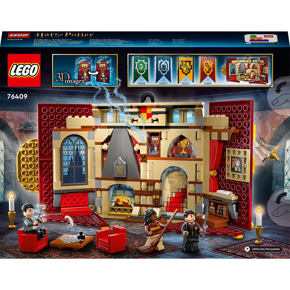 LEGO® Harry Potter - Знамето на дом Грифиндор (76409)