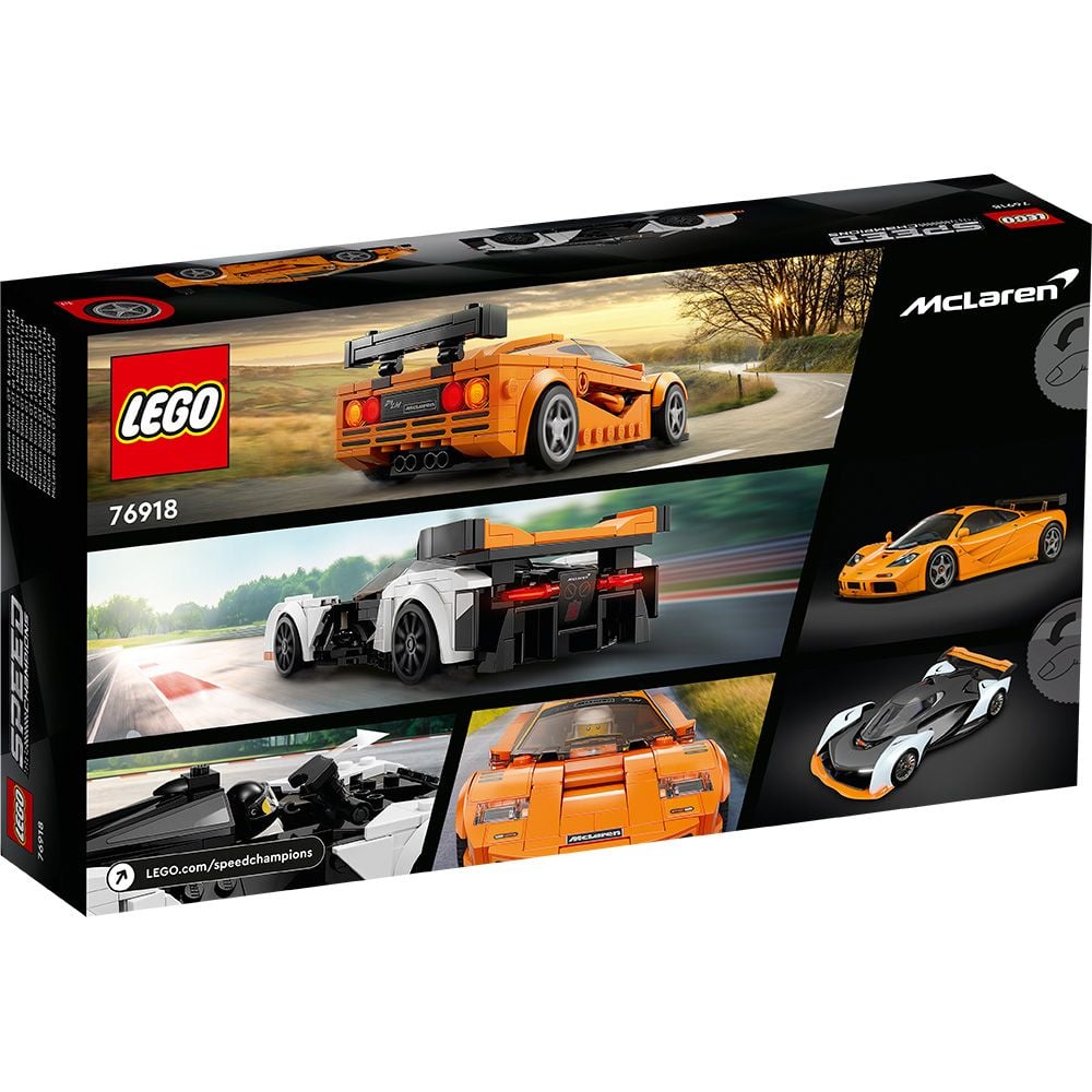 LEGO® Speed Champions - McLaren Solus GT и McLaren F1 LM (76918)