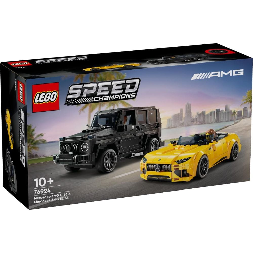 LEGO® Speed Champions - Mercedes-AMG G 63 и Mercedes-AMG SL 63 (76924)