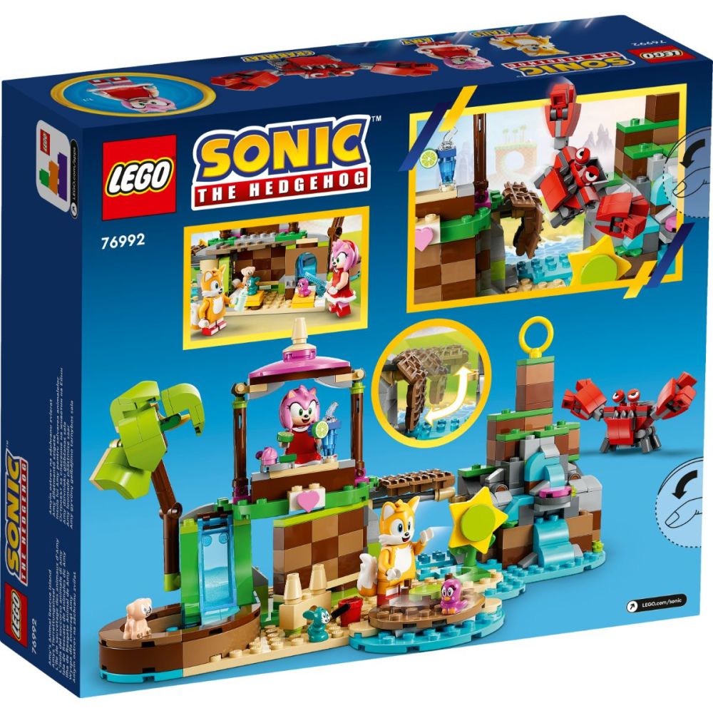 LEGO® Sonic The Hedgehog - Островът за спасение на животни на Ейми (76992)