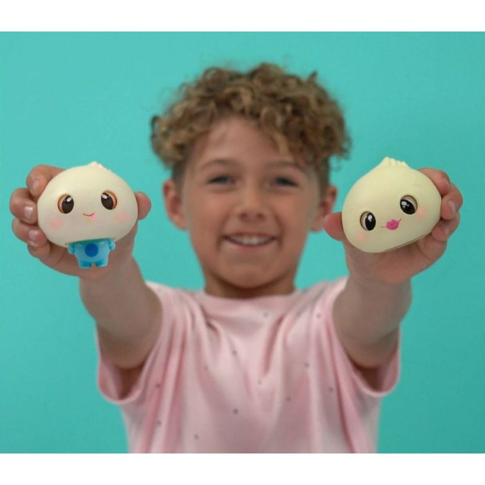 Интерактивна играчка, My Squishy Little Dumplings, Dot, синя