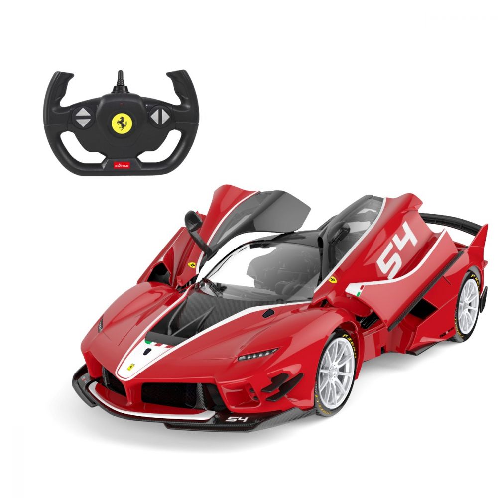 Автомобил с дистанционно управление Rastar Ferrari FXX K EVO, RC, 1:14, Червен