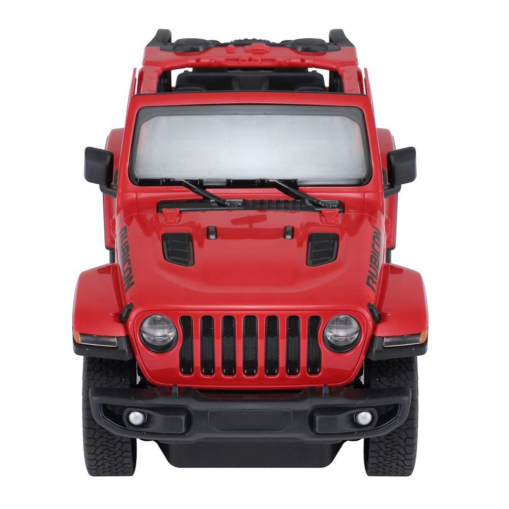 Автомобил с дистанционно управление Rastar Jeep Wrangler, RC, 1:14, Червена