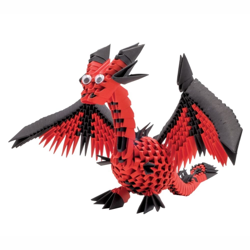 3D игра, Оригами Дракон, Creagami, 481 части