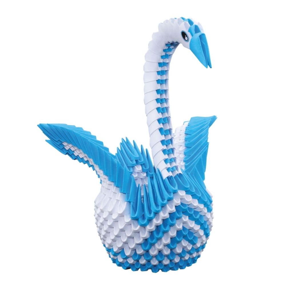 3D игра, Оригами Лебед, Creagami, 496 части