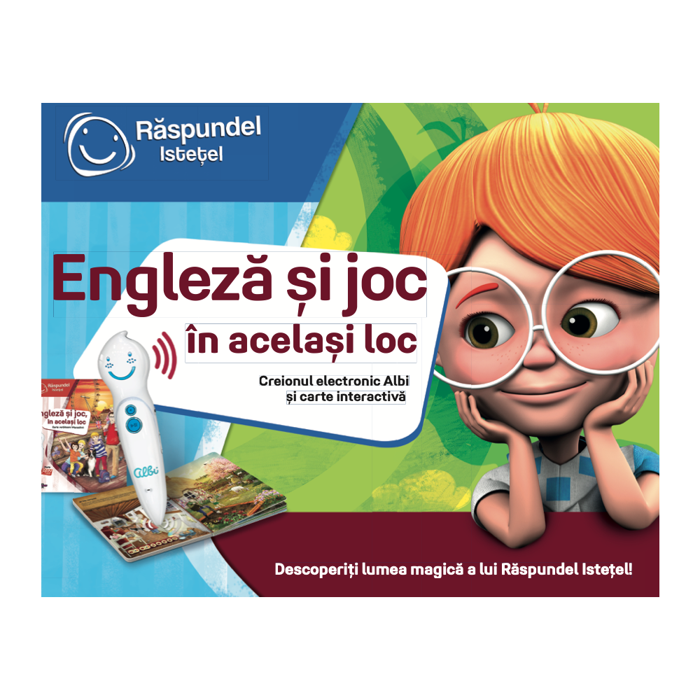 Интерактивна книжка и молив, Raspundel Istetel (Английски Език)