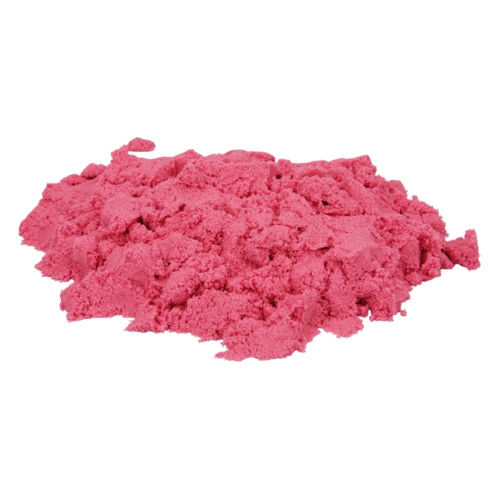 Пясък за моделиране, Crafy, Розов, 350 гр