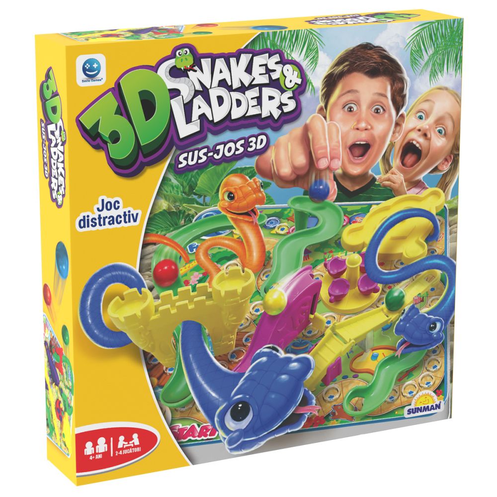 Настолна игра, Smile Games, 3D Змии и Стълби