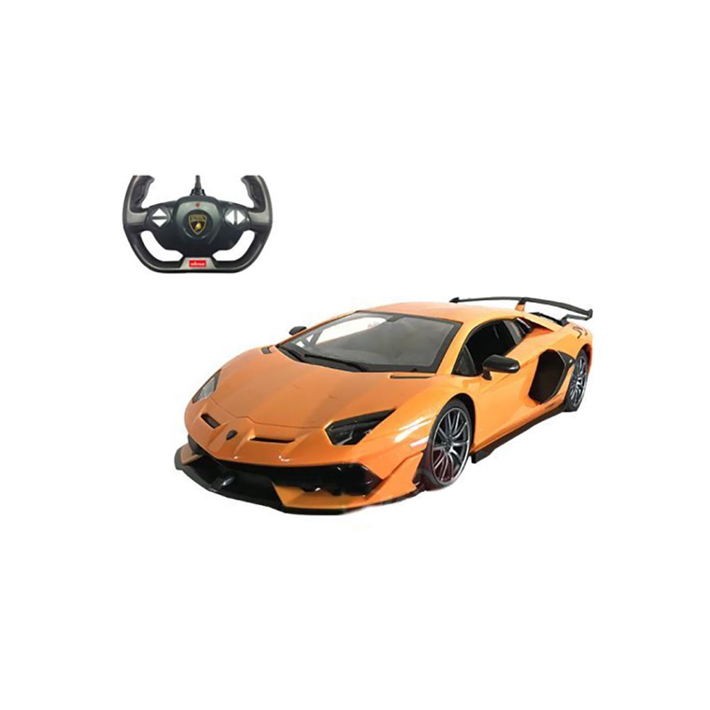 Кола с дистанционно Rastar Lamborghini Aventador SVJ, 1:14, Оранжева