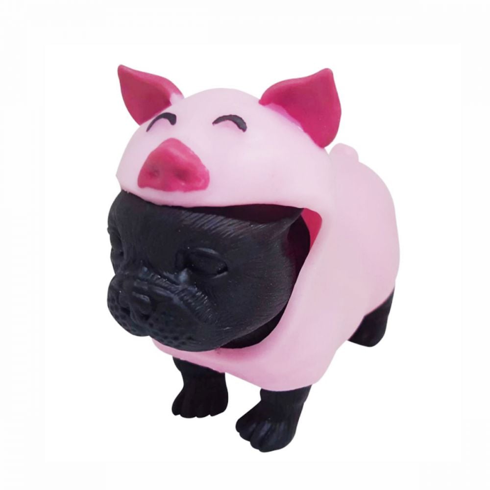Мини фигурка, Dress Your Puppy, Френски булдог в костюм на прасенце, S1