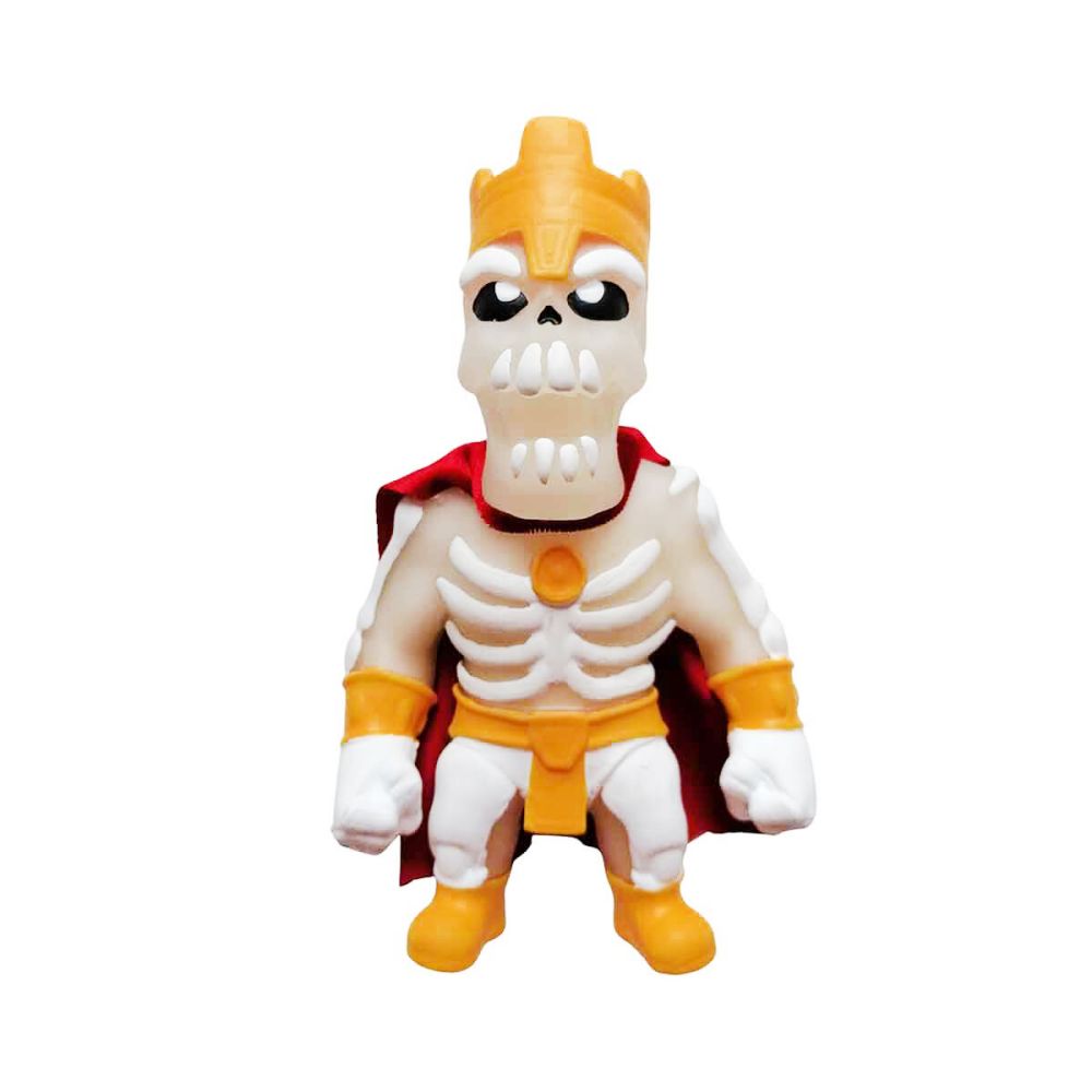 Фигурка Monster Flex, Разтягащото се чудовище, S4, King Skeleton ...