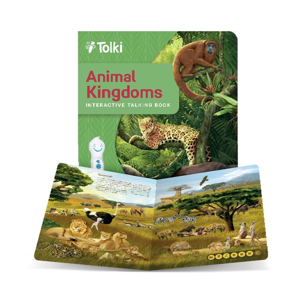 Интерактивна книжка, Raspundel Istetel, Animal Kingdoms на Английски Език