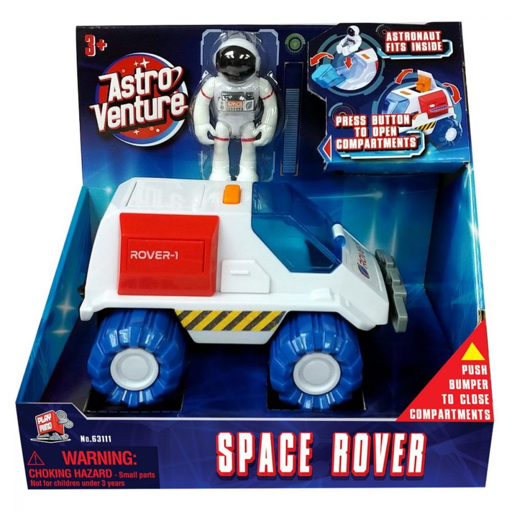 Фигурка астронавт и космически автомобил Astro Venture