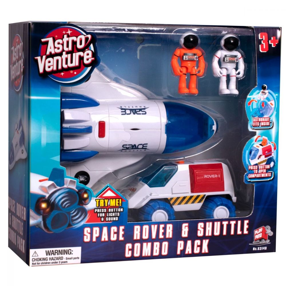 Космически комплект 2 в 1 с фигурки Astro Venture (Космическа совалка, Космически кораб)