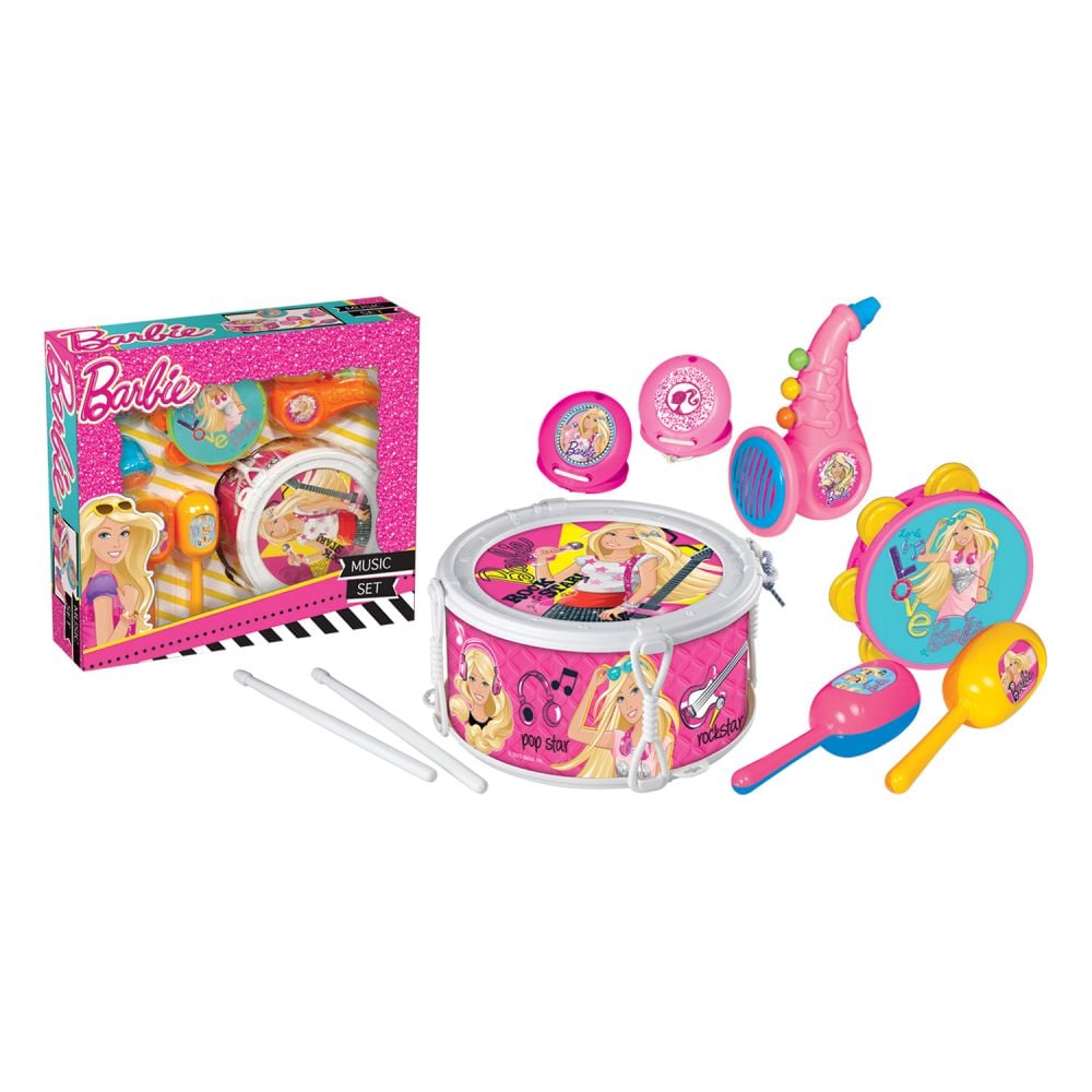 Barbie - Комплект музикални инструменти