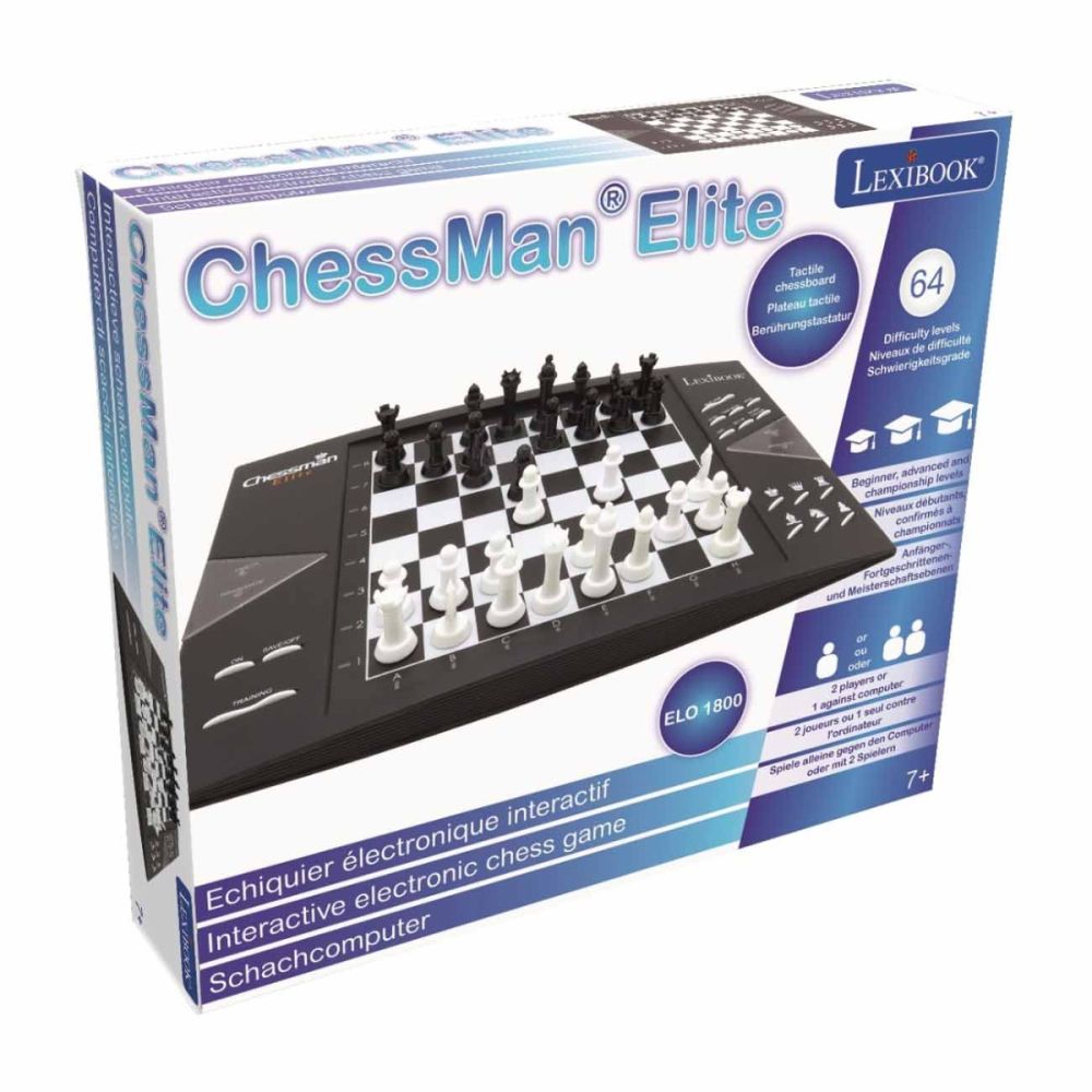 Интерактивна играчка Lexibook, Електронен шах ChessMan Elite