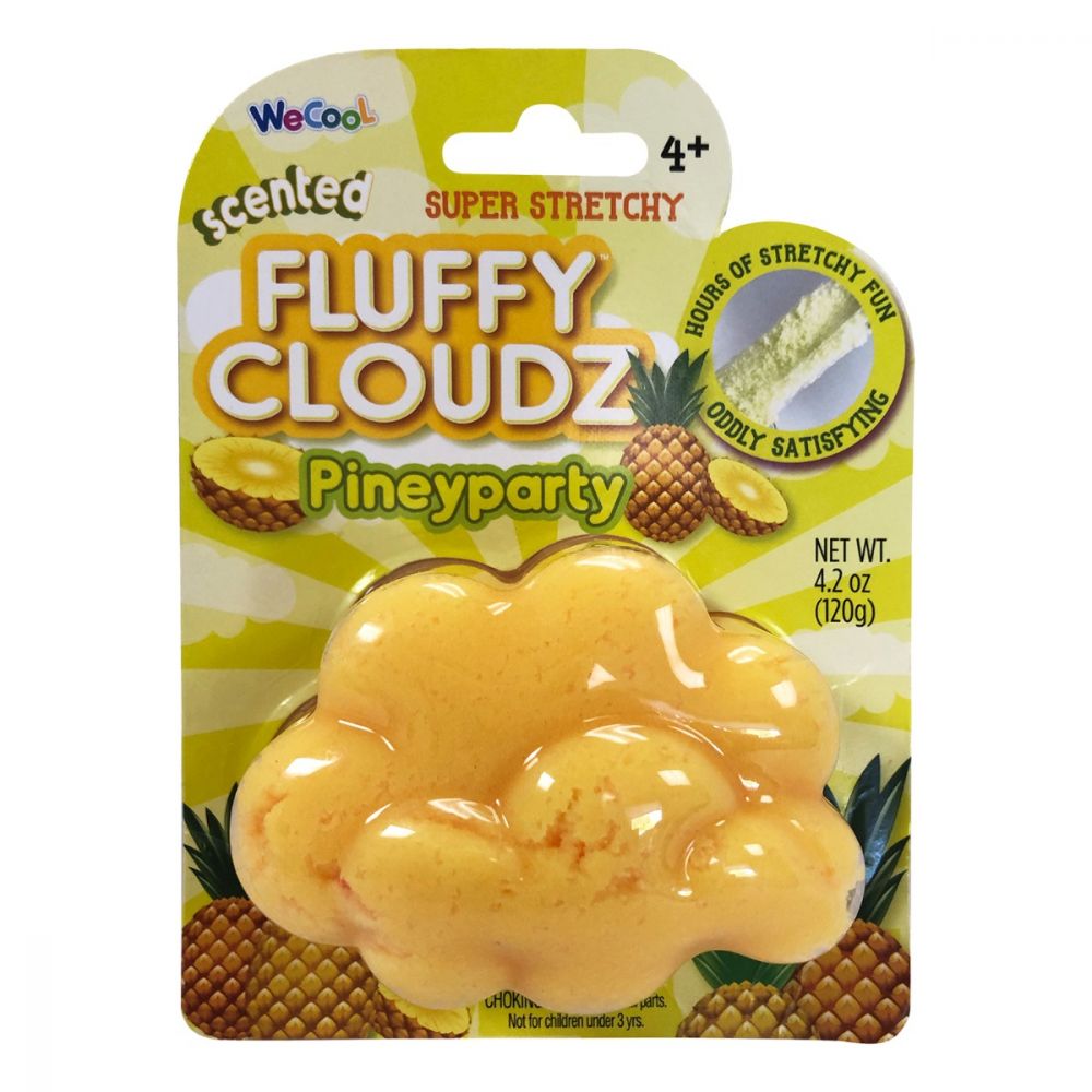 Ароматизиран слайм с изненада Compound Kings - Fluffy Cloudz, Pineyparty, 120 гр