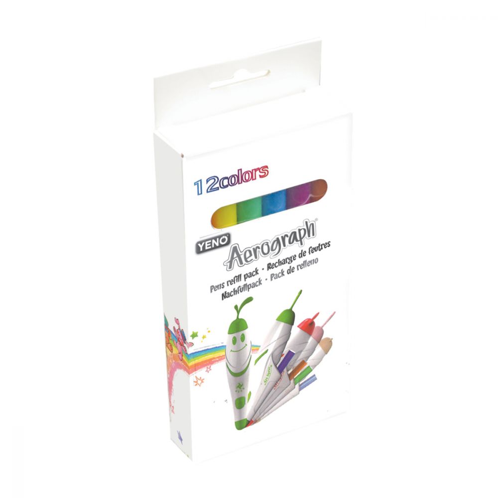 Комплект от 12 цвята Aerograph Lexibook