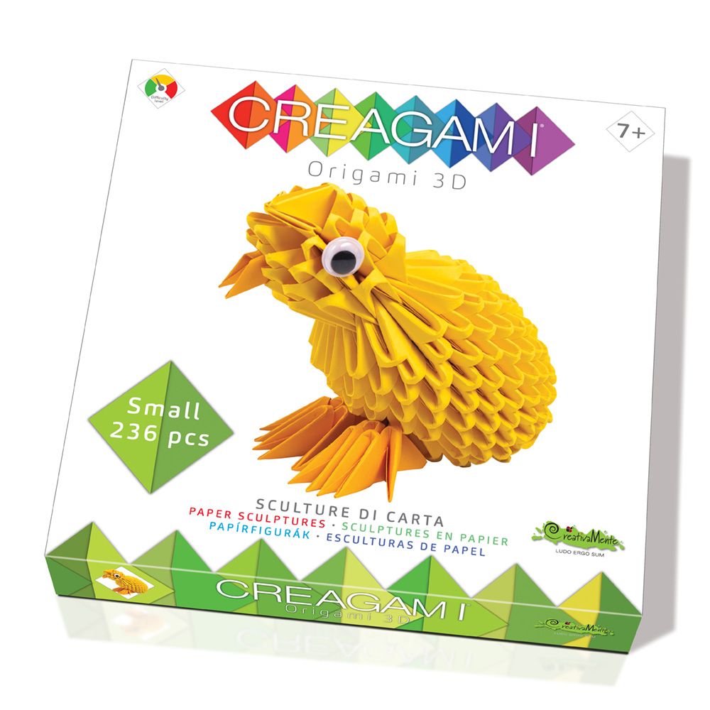 3D игра, Оригами Пиле, Creagami, 243 части